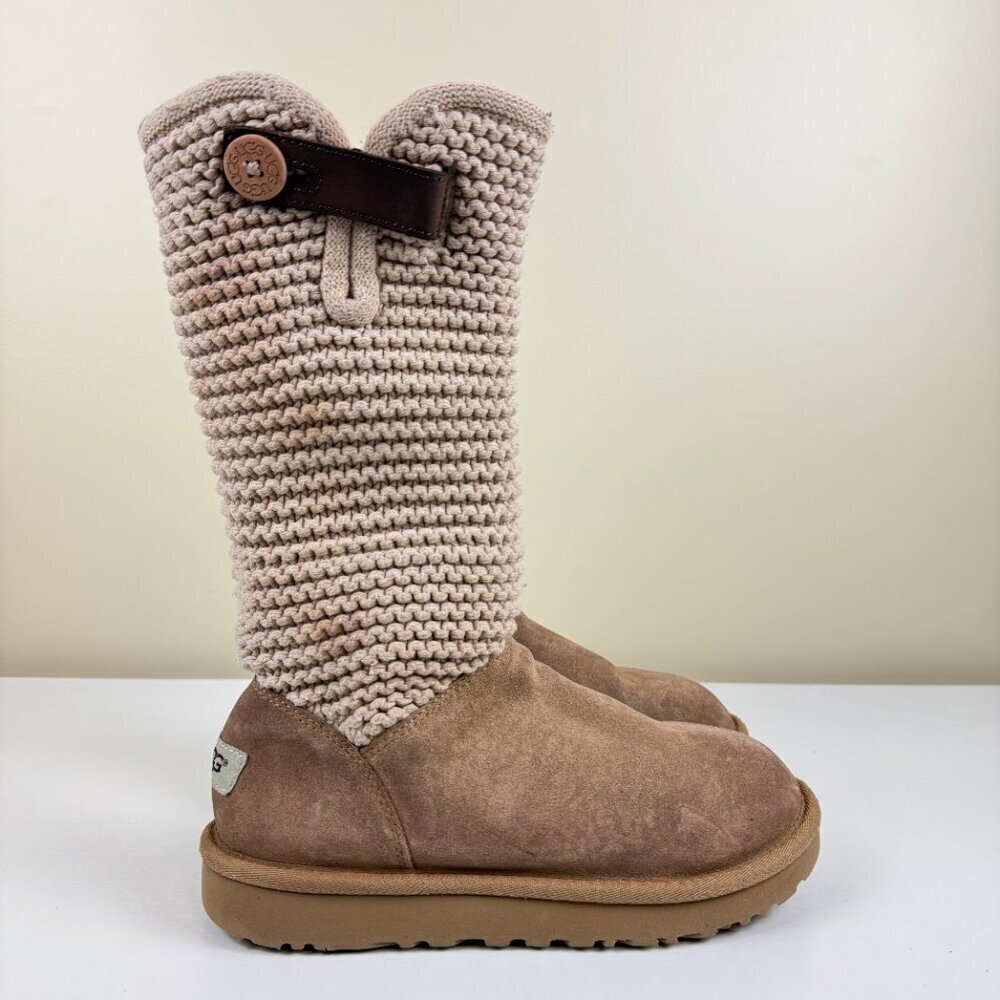 EUC UGG Shaina Sweater Cuff Boots S/N 1012534 - Picture 5 of 13